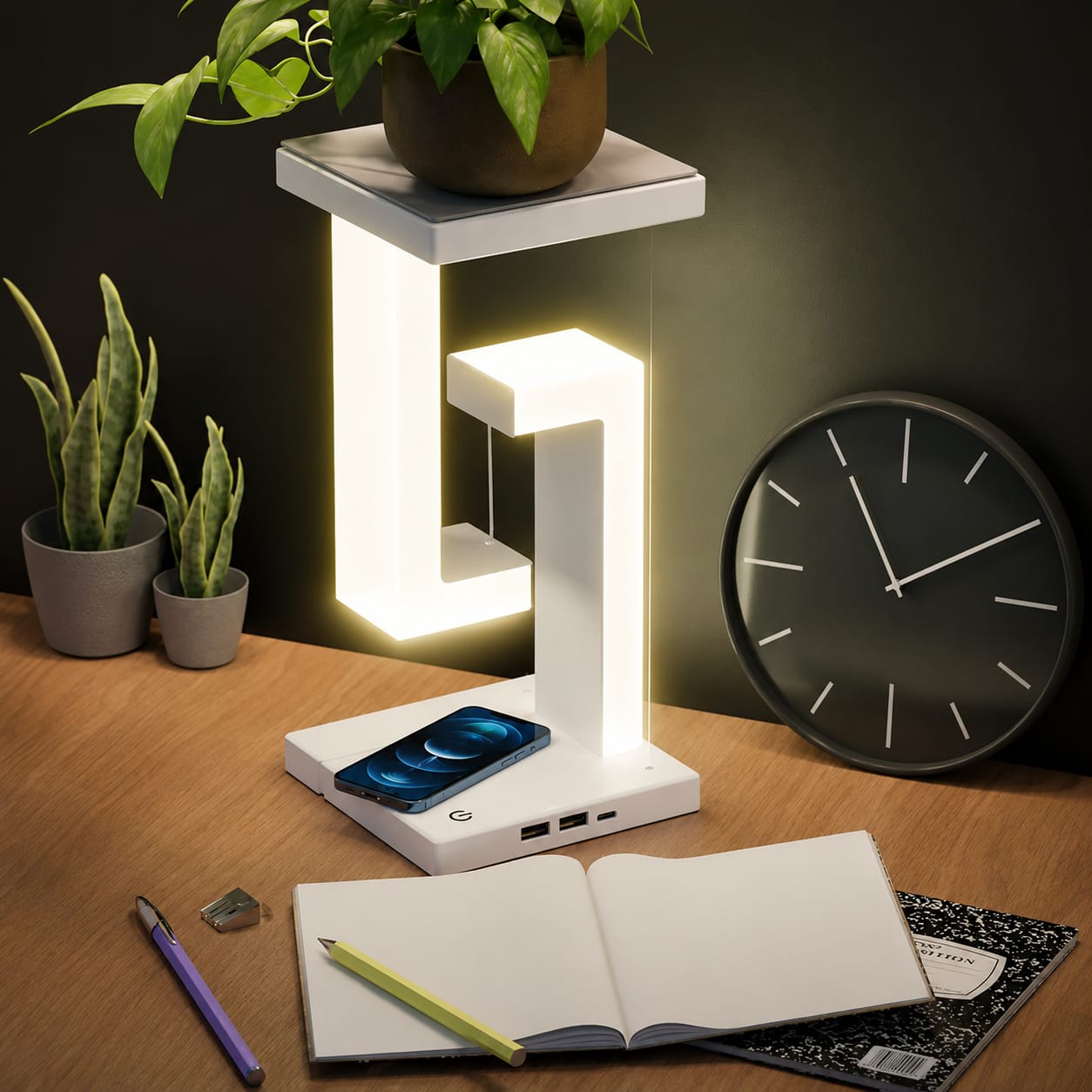 Wireless Charging Lamp